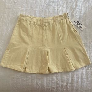 Corduroy Mini Skirt